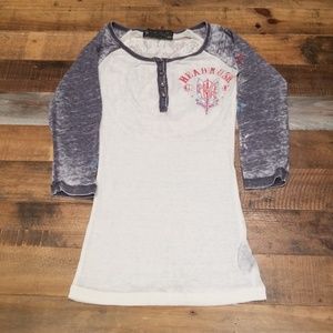 Womens HeadRush Raglan T